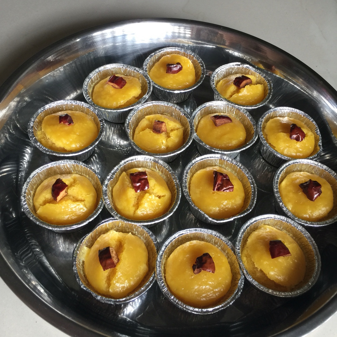 黄金发糕（南瓜小松糕）