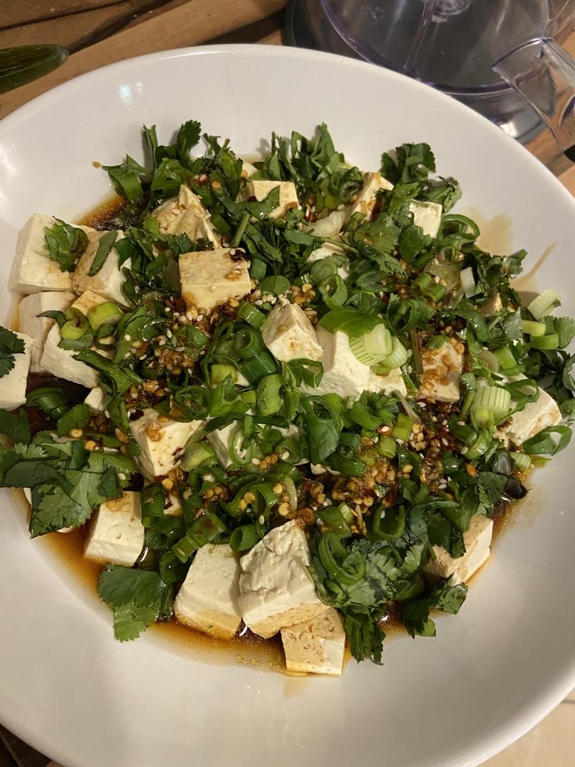 小葱拌豆腐☘️
