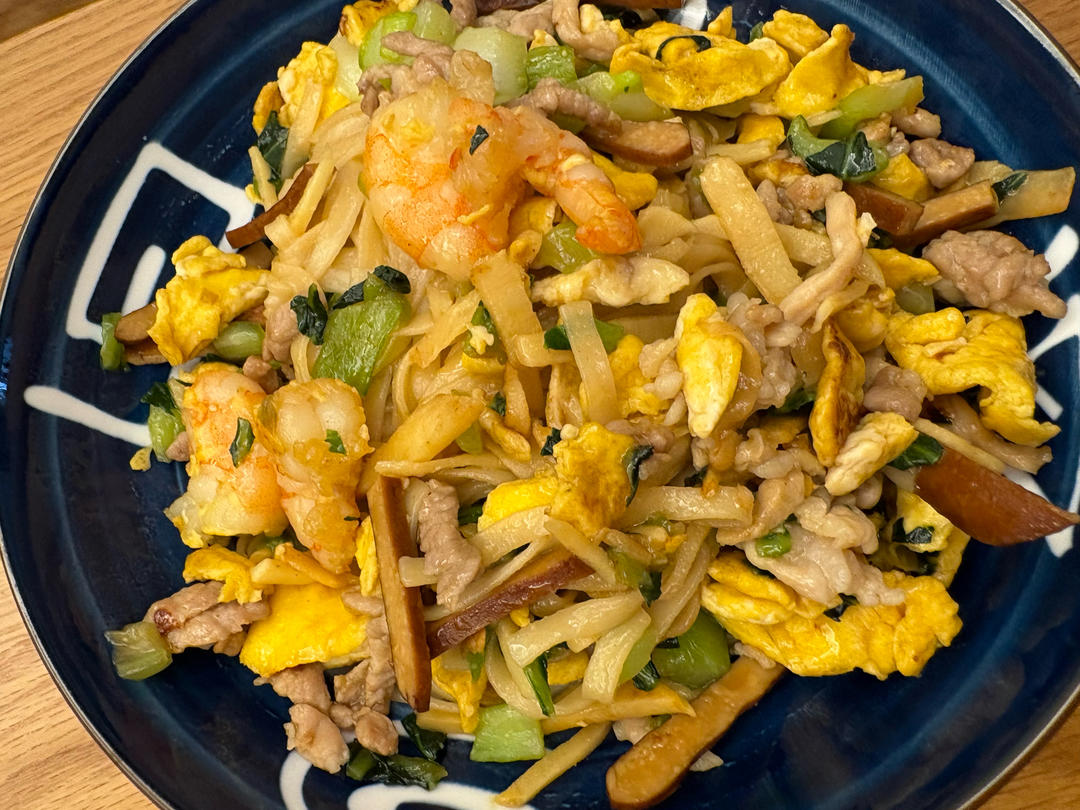 炒面（消耗挂面巨简单菜谱）