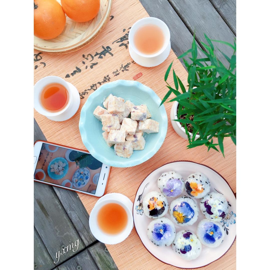 【减脂】纳豆金枪鱼·鲜花饭团