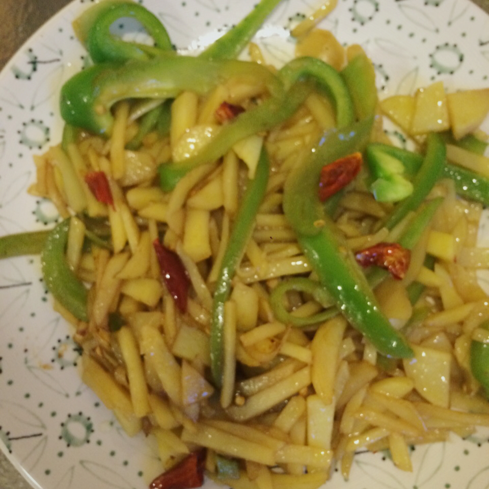 醋溜土豆丝