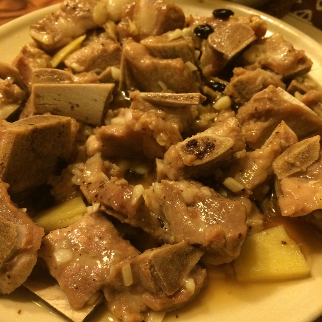 豆豉蒸排骨