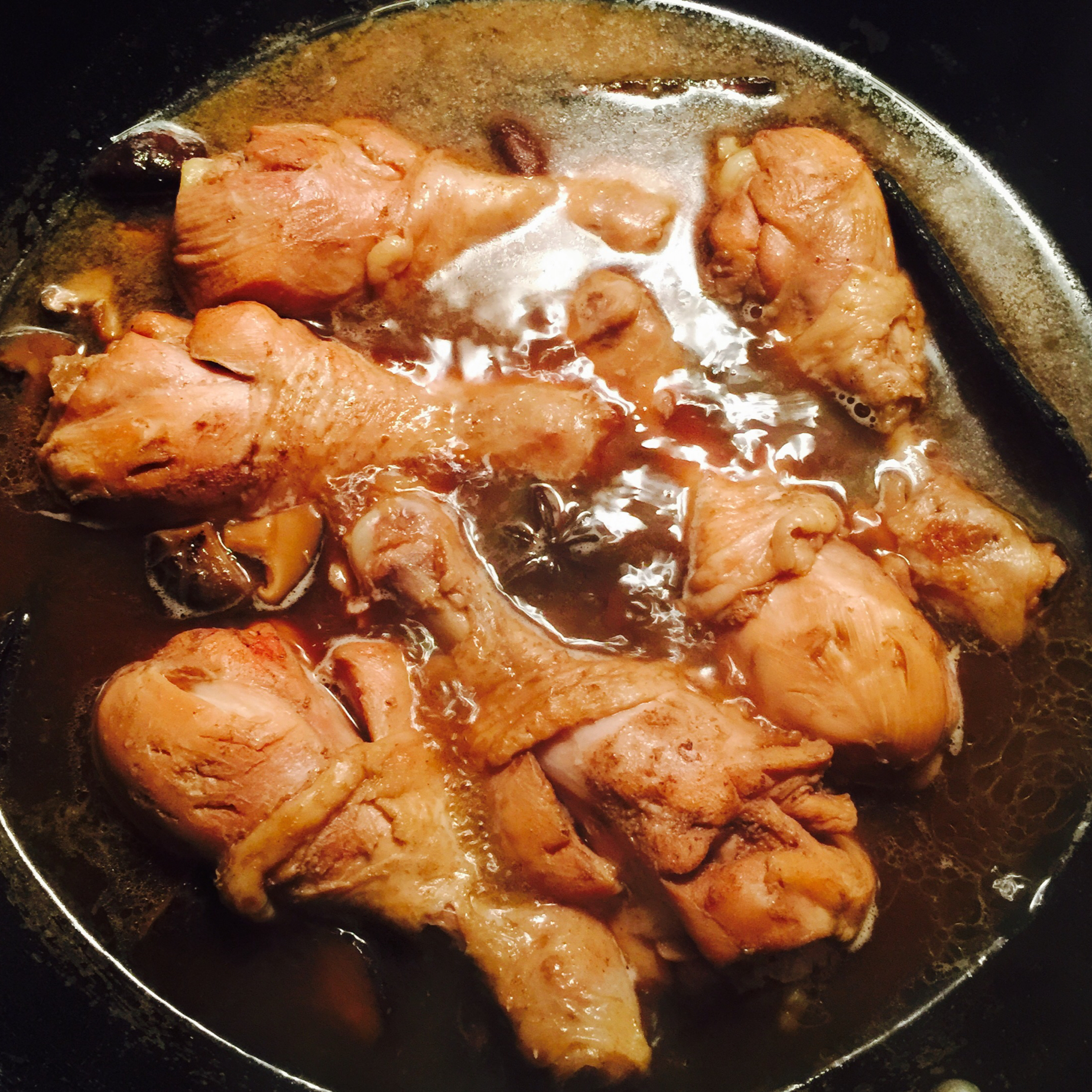 卤鸡腿（直逼广九直通车鸡腿）