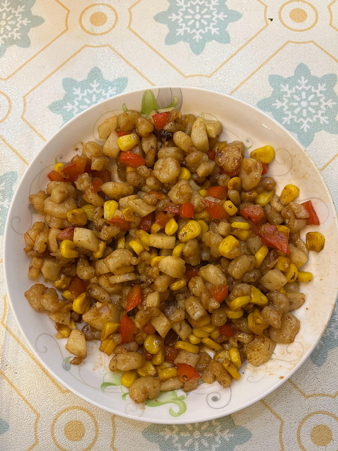 简单营养的玉米🌽虾仁🍤