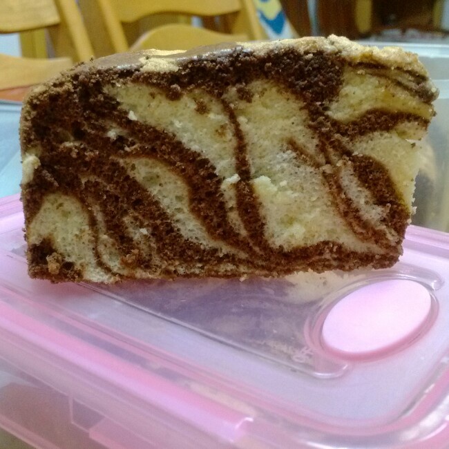 斑马纹戚风蛋糕
