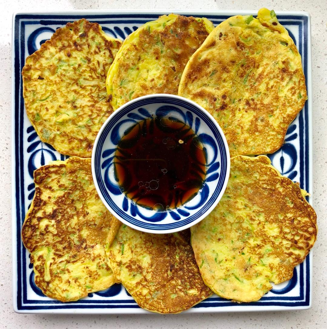 堂妈的西葫芦鸡蛋饼