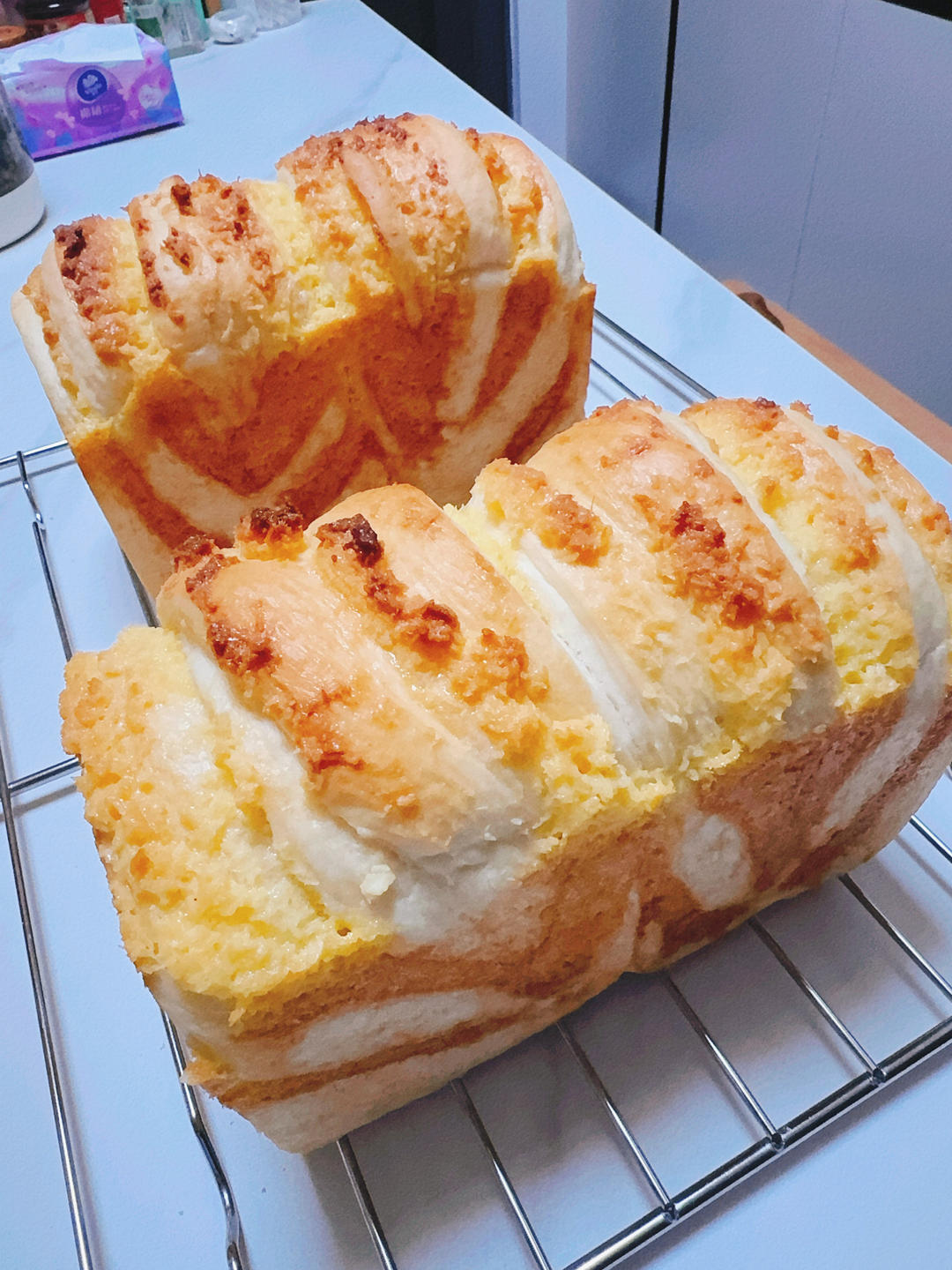 椰香满满的椰蓉土司~