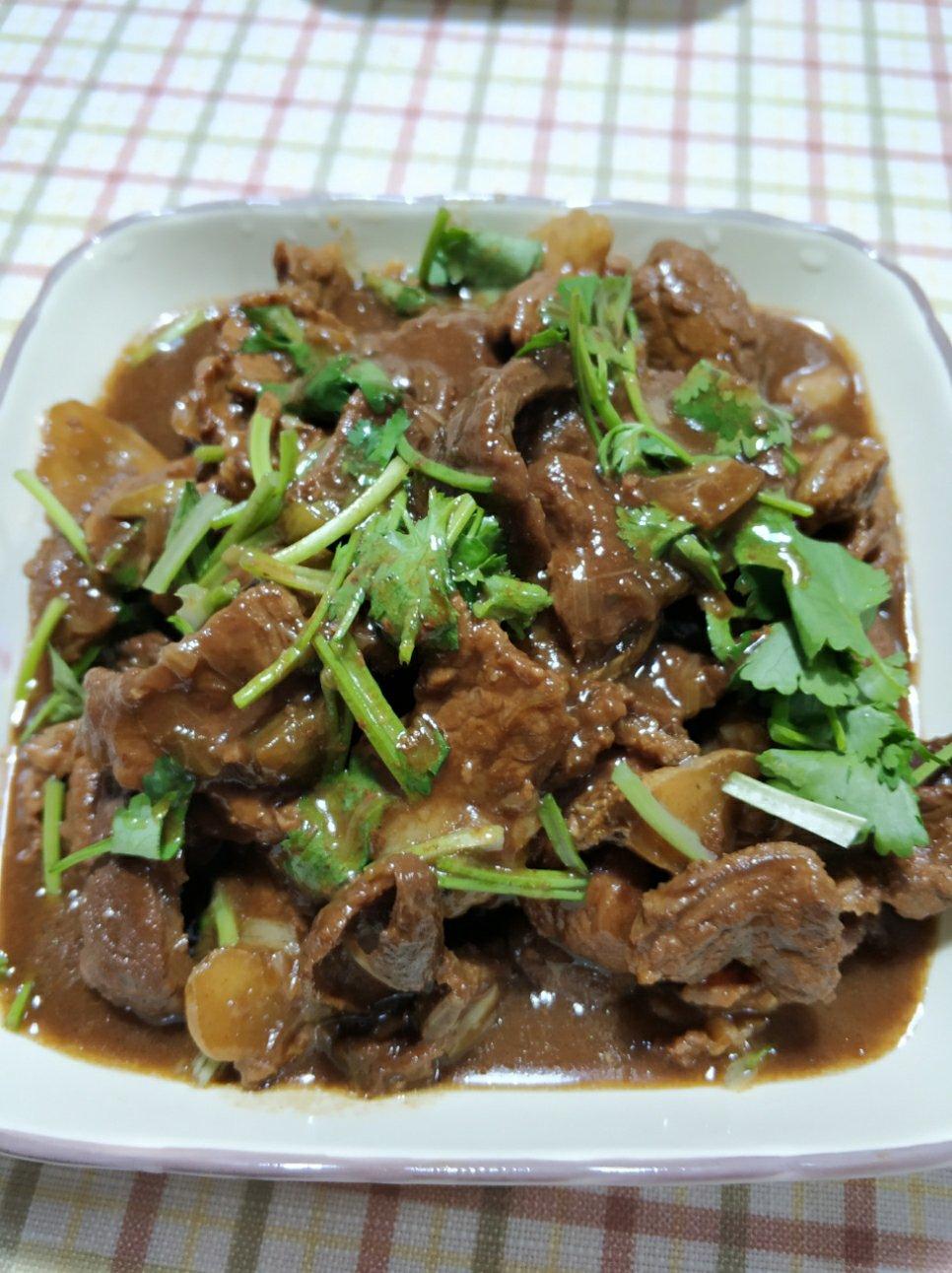 红烧鹿肉片