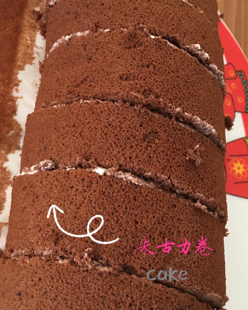 超简单·巧克力蛋糕卷