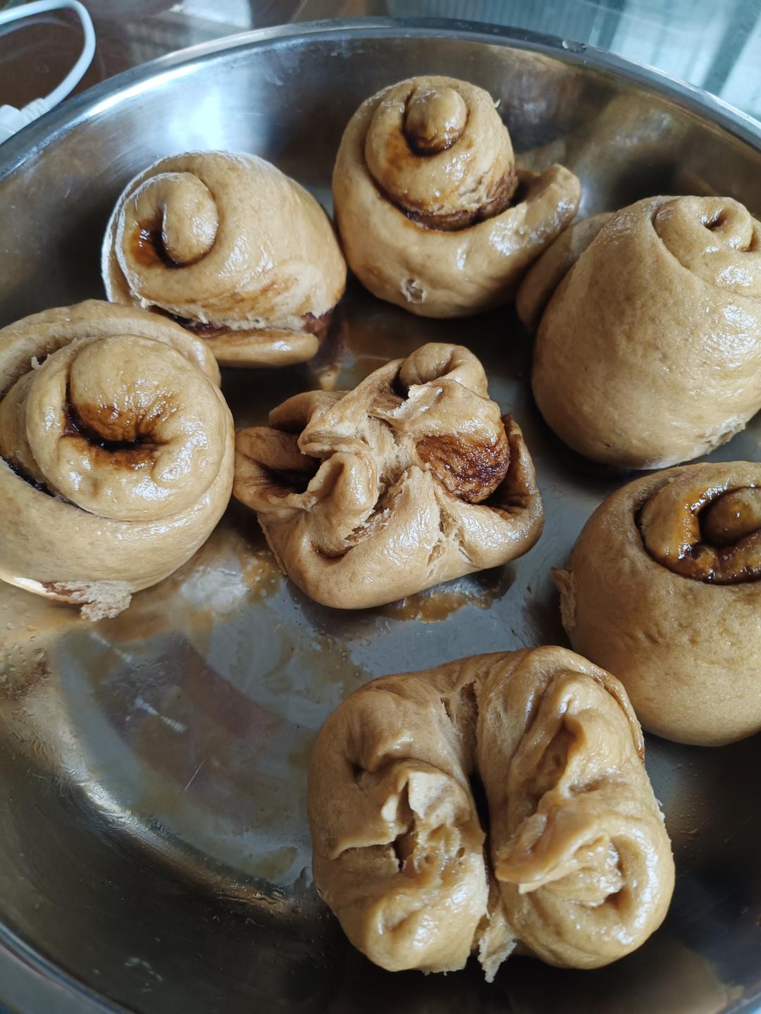 奶香红糖馒头（第一次就成功）