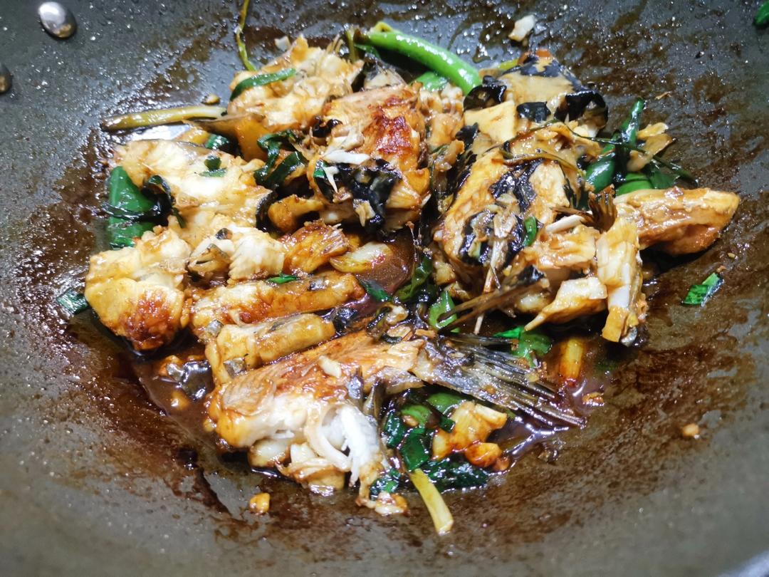 红烧鮰鱼懒人烧法（不用开油锅）味道灵的不得了