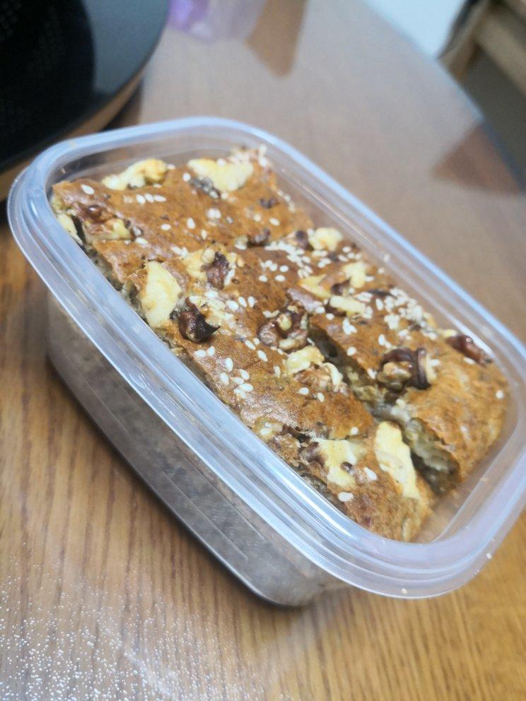 香蕉核桃蛋糕（低油少糖健康版）