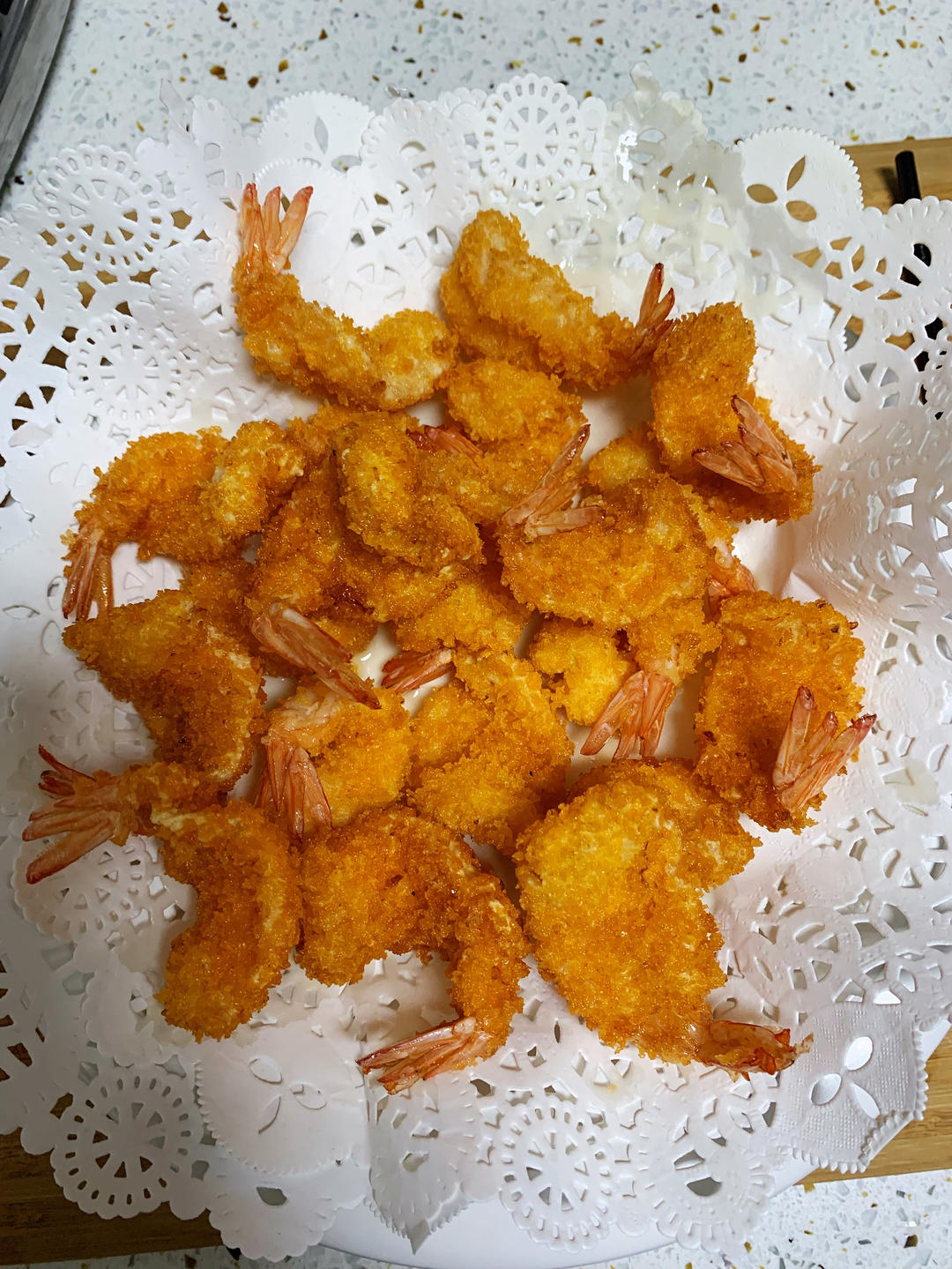 面包糠炸虾