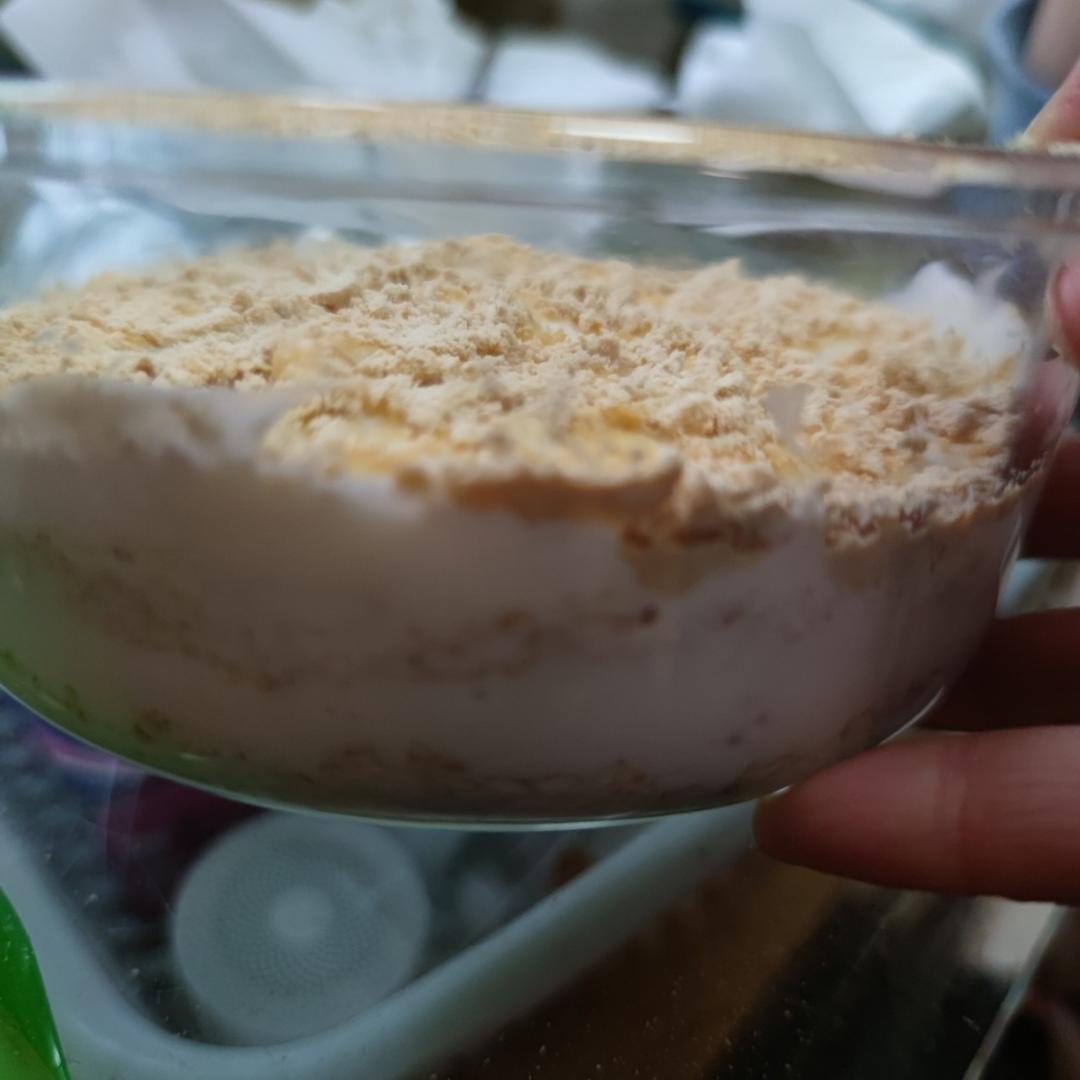 减脂早餐隔夜燕麦酸奶