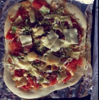金枪鱼火腿pizza
