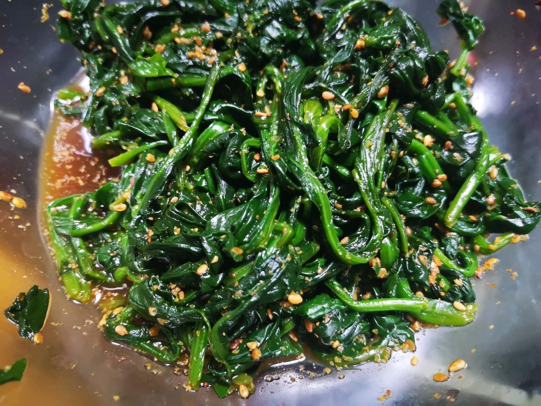 日式凉拌菠菜