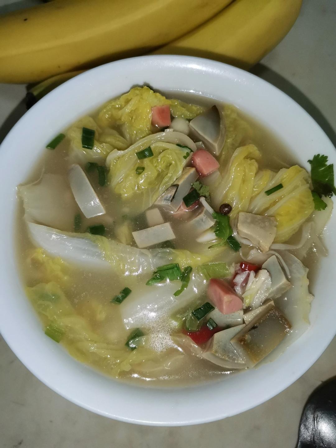 无高汤：奶白鲜美上汤娃娃菜🍲