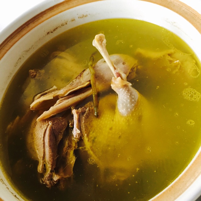 wang佳佳做的石斛老鸭汤