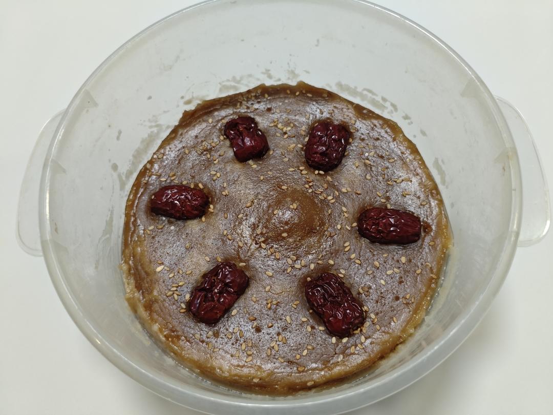 [地方小吃][快手甜品]5分钟就能吃到嘴的红糖年糕/红枣年糕（超级快手微波炉版）