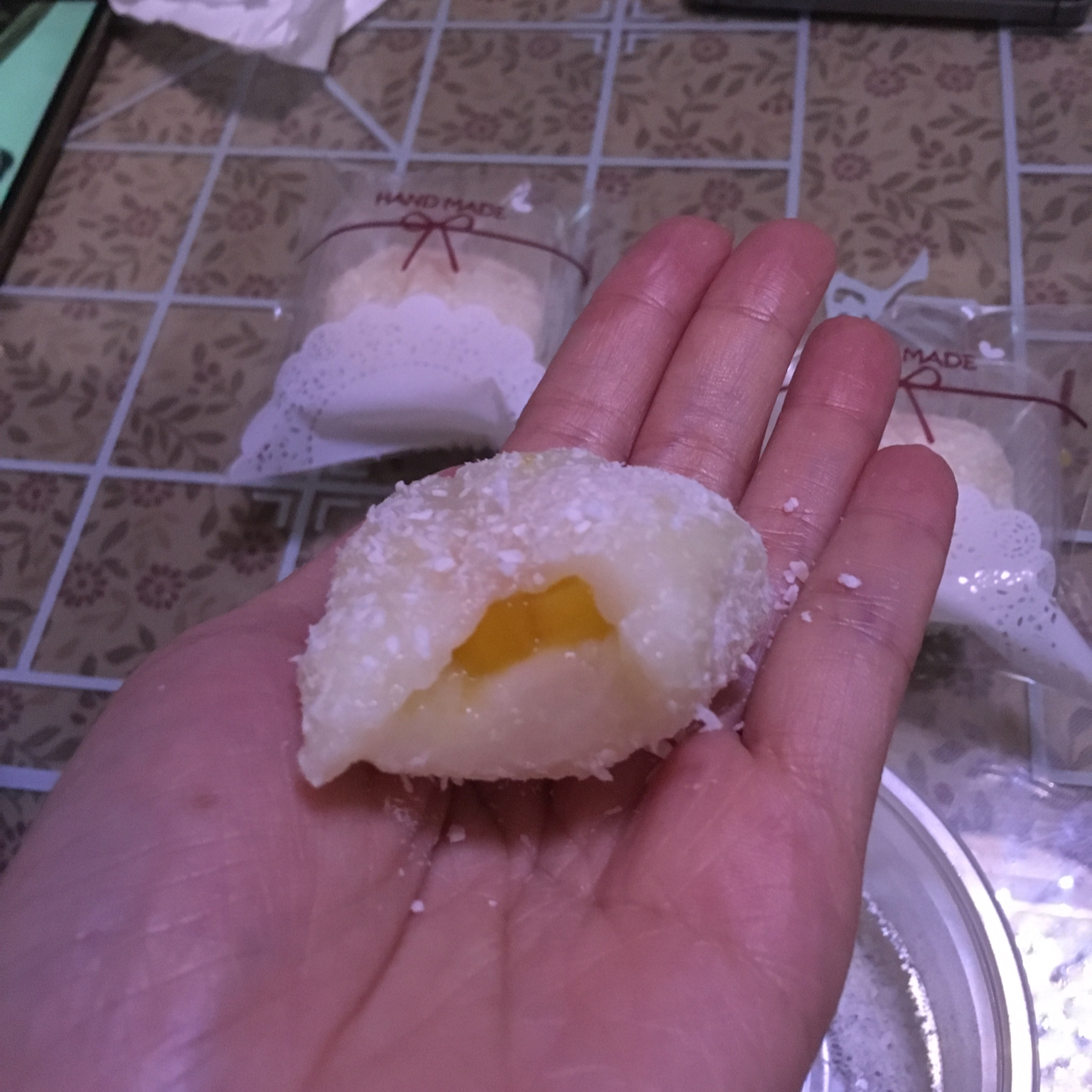 椰香芒果糯米糍