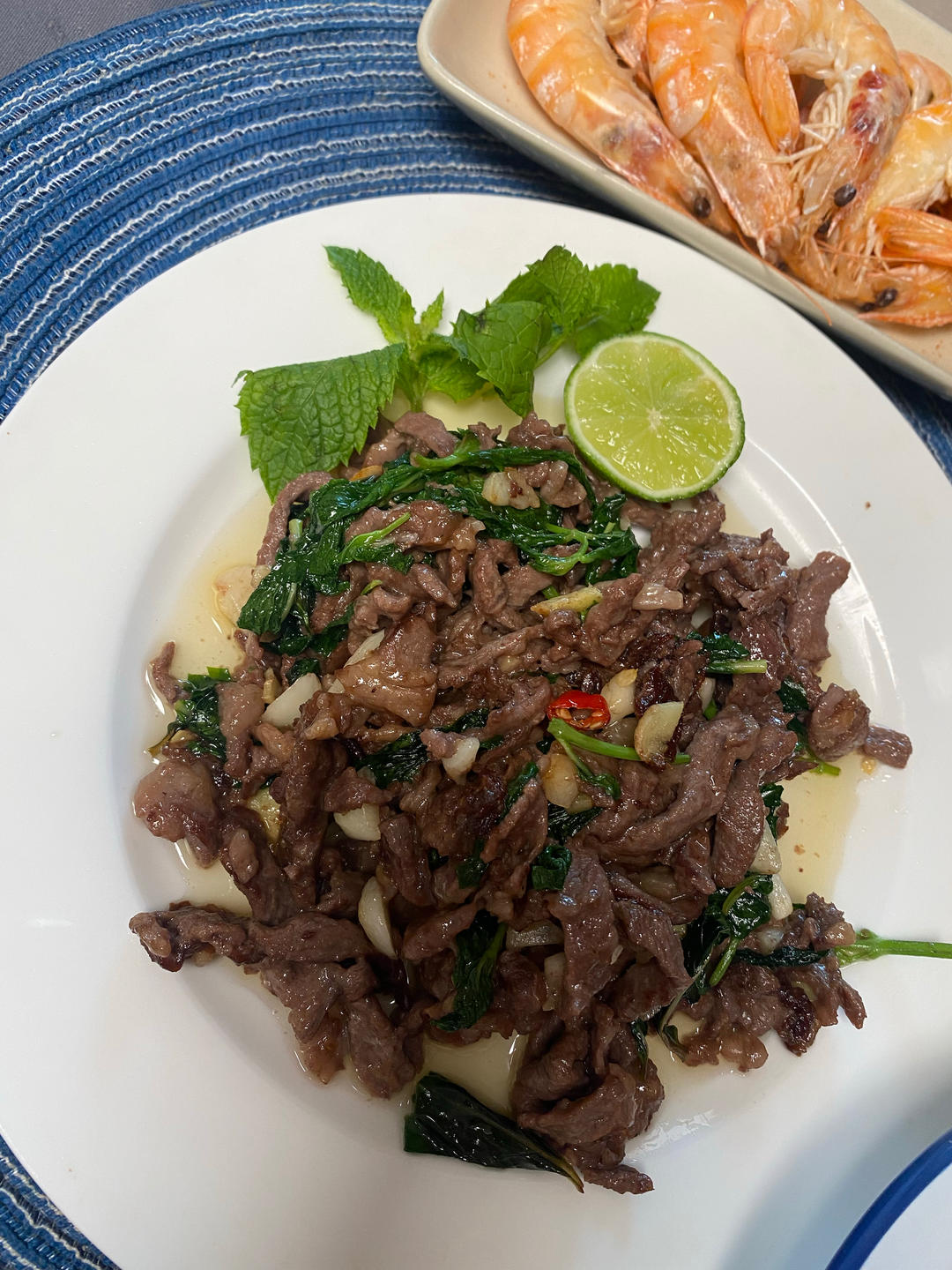 傣味薄荷炒牛肉，超下饭