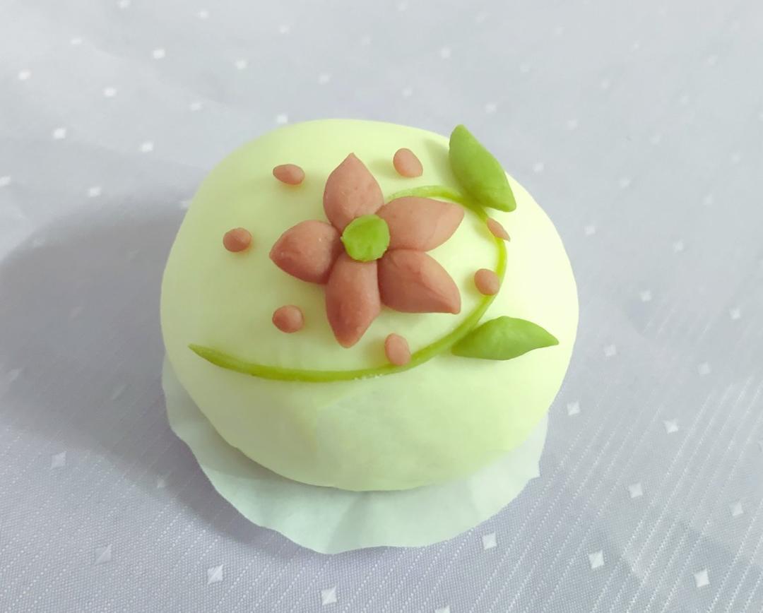 春日花朵馒头