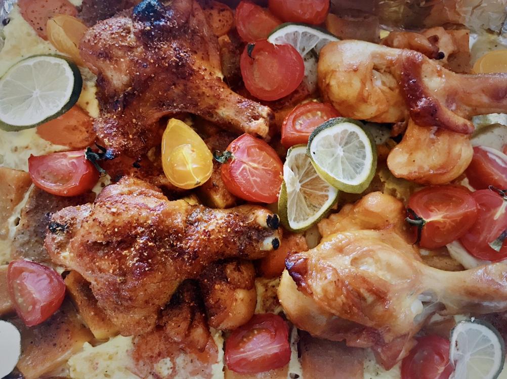 迷迭香柠檬烤鸡腿（或鸡翅）