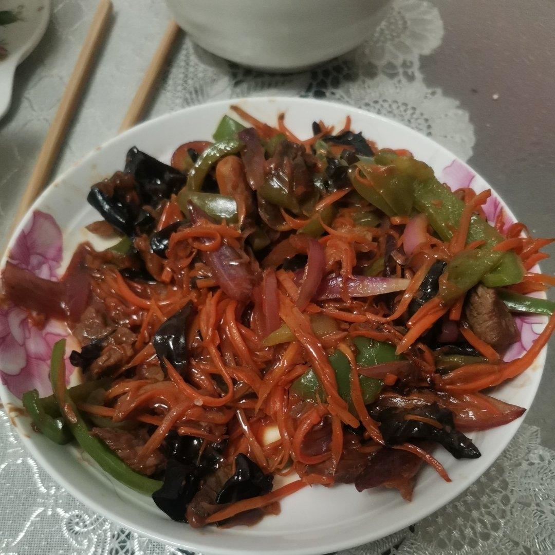 无敌下饭低脂鸡胸肉版鱼香肉丝