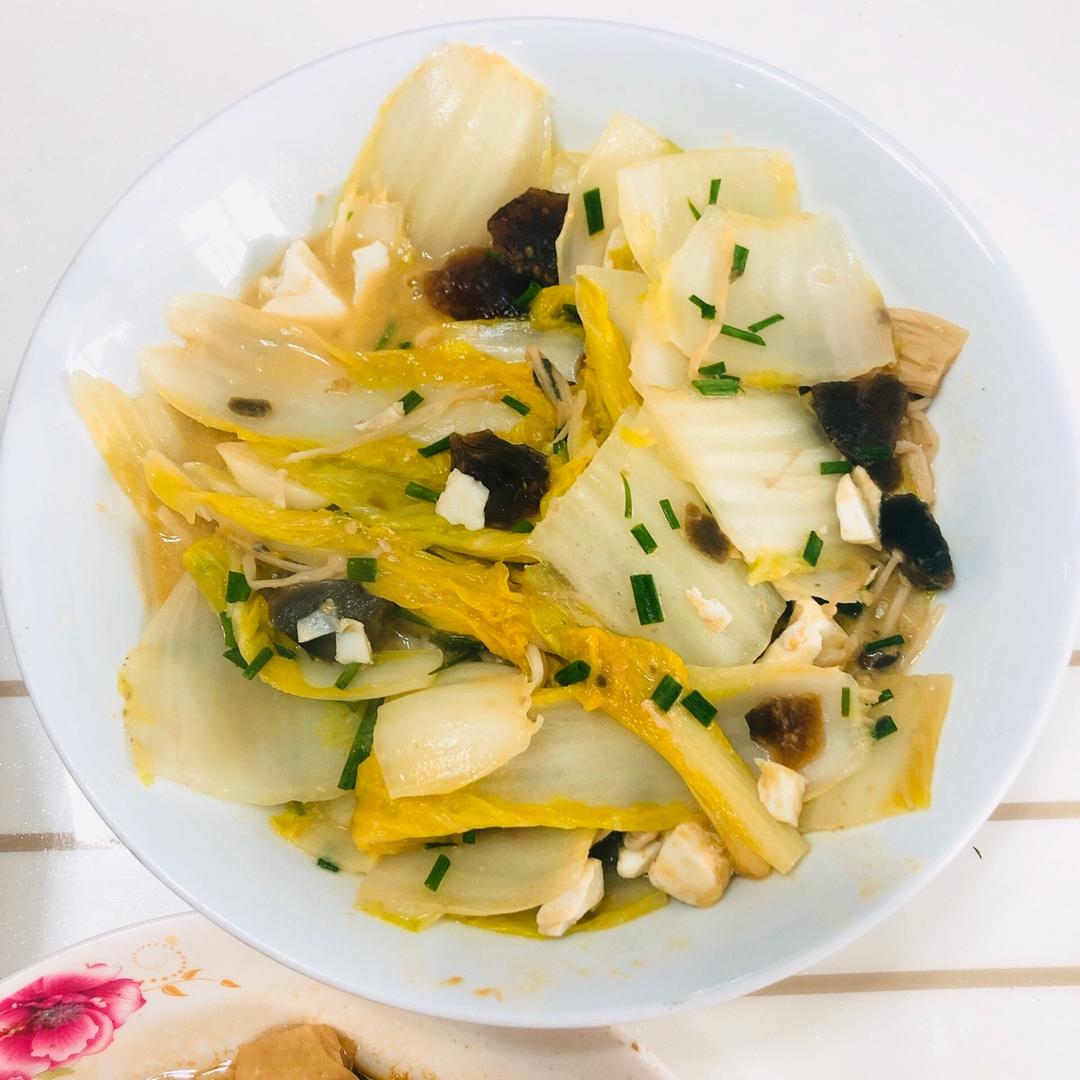 鲜掉眉毛的上汤娃娃菜