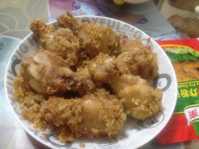 香炸鸡翅根