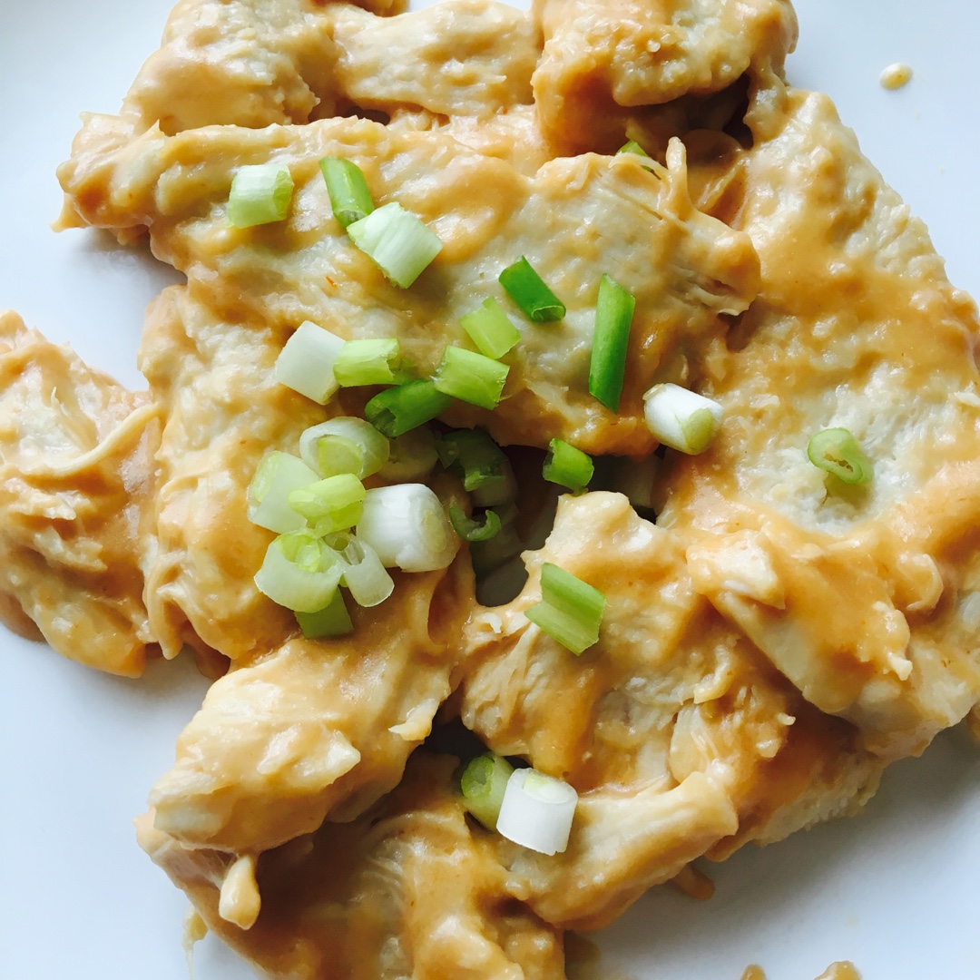 味噌加沙拉酱做出软嫩的鸡胸肉块