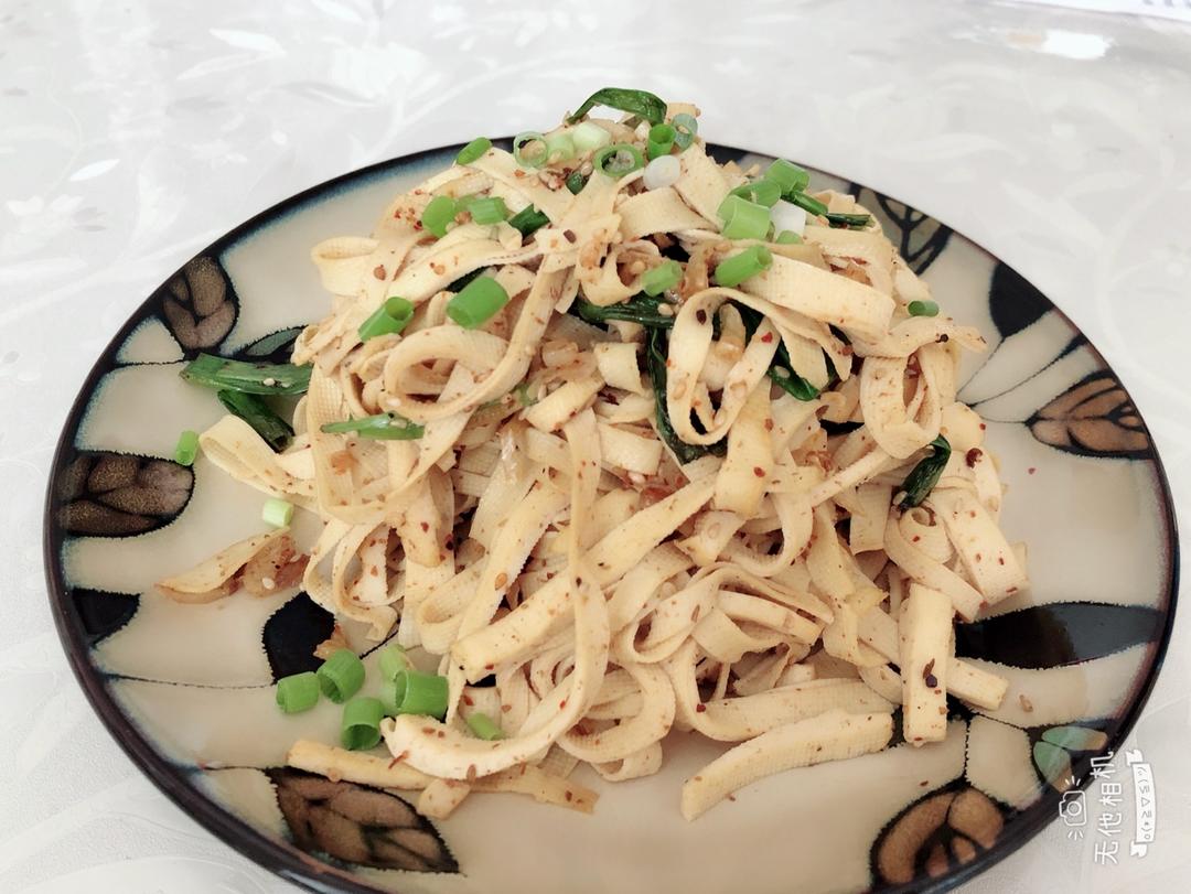 炝拌干豆腐丝