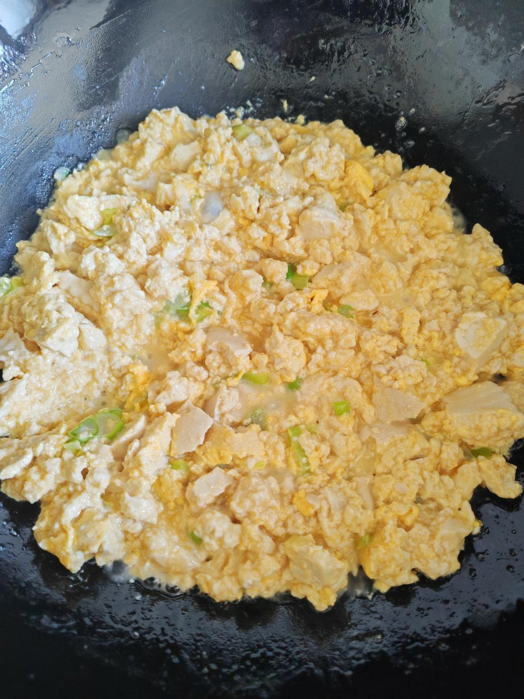 美味鸡蛋炒豆腐