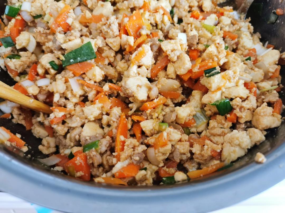 素食爱好者之豆腐包子