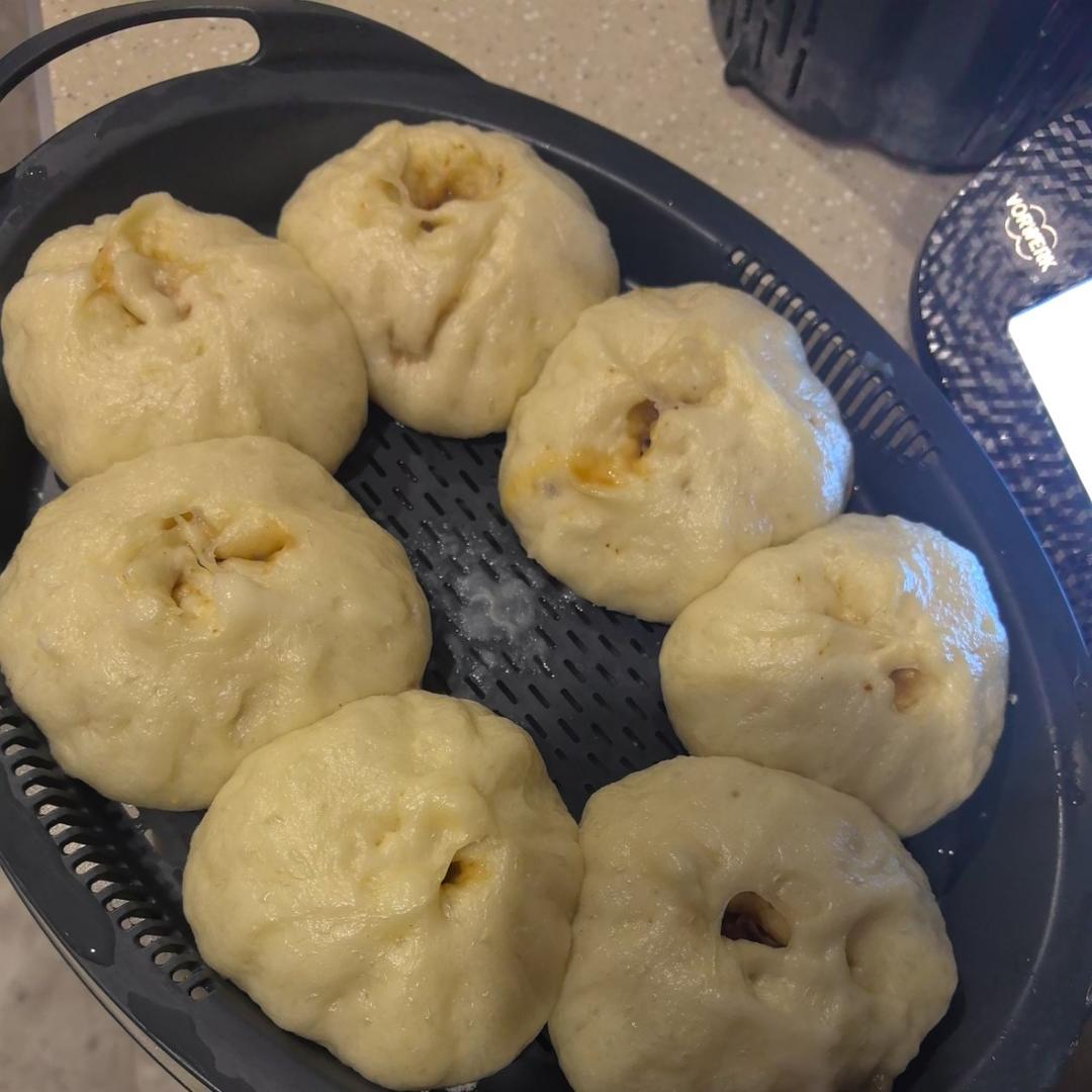 小美版香葱鲜肉包
