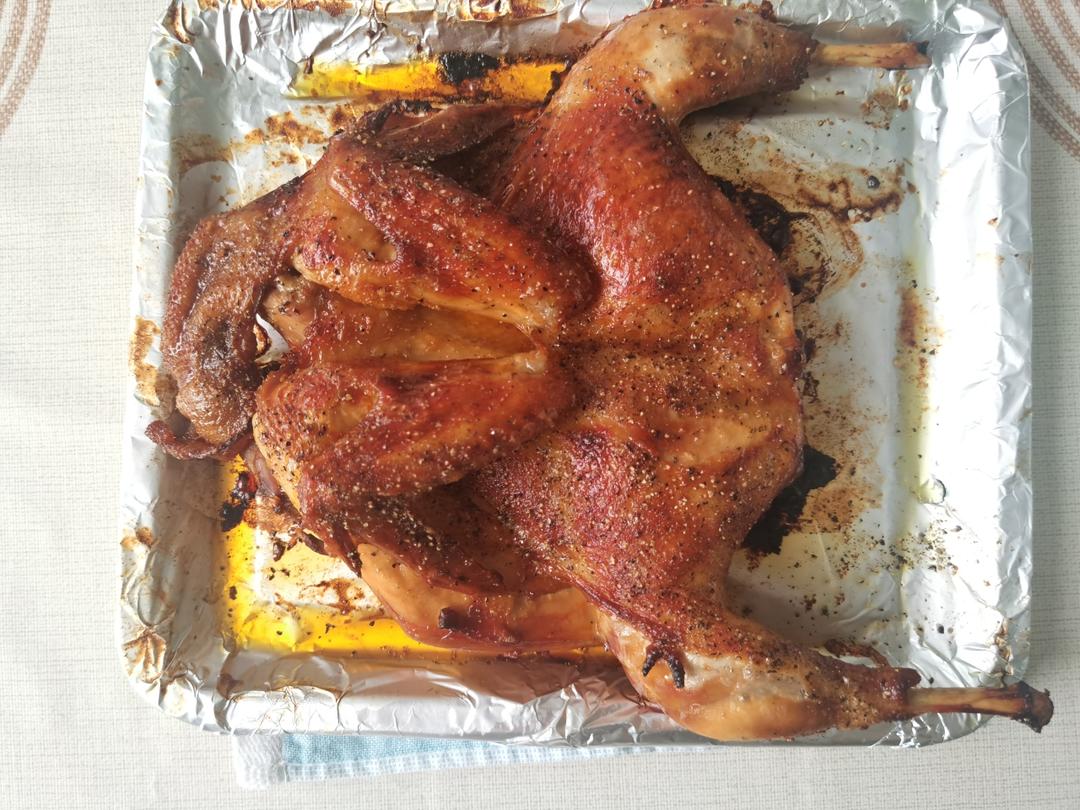 袋袋烤鸡--自制腌料+脆皮秘籍