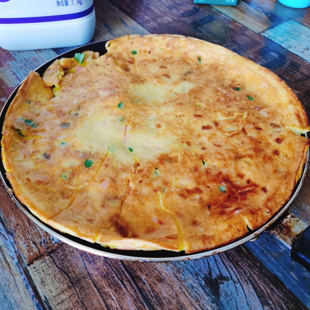 家常烙饼煎饼鸡蛋饼