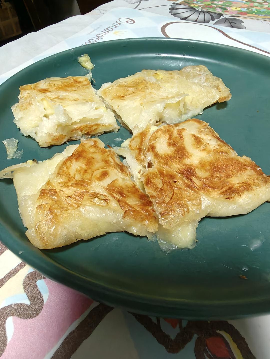 10分钟平底锅爆浆香蕉饼🍌也太好吃了！