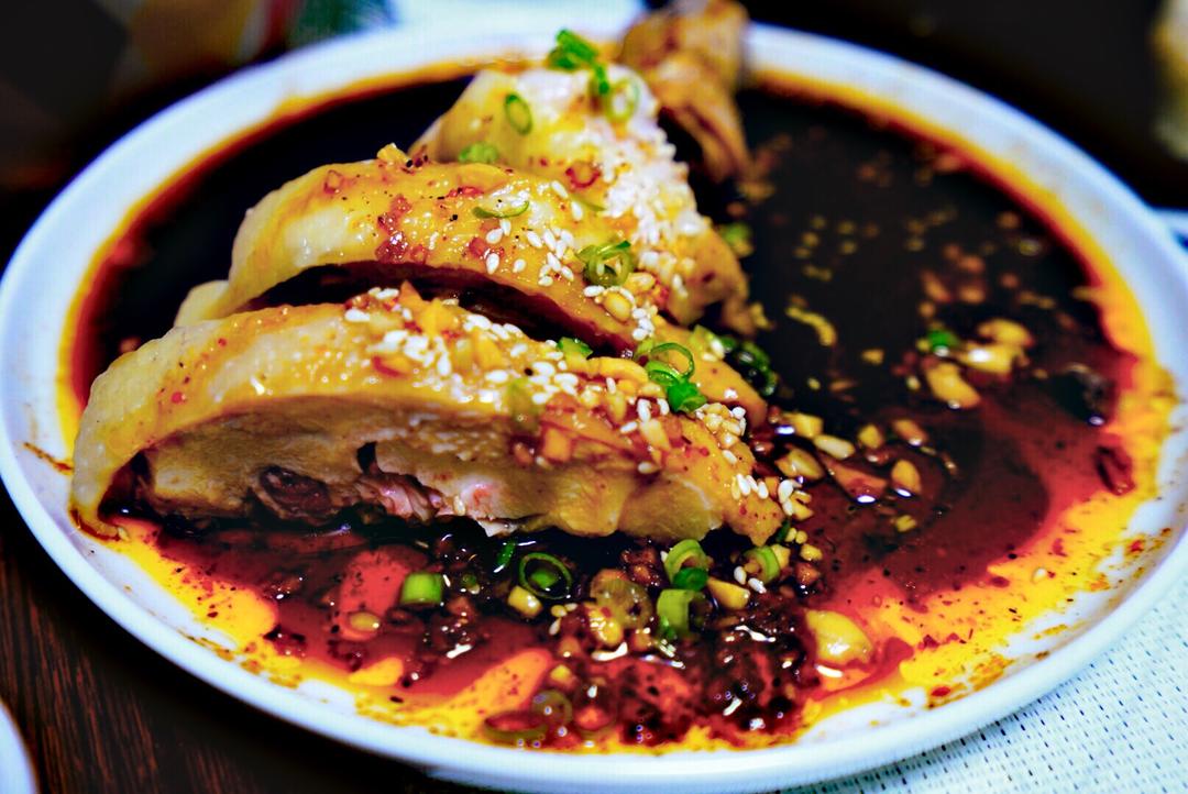 少油家庭版口水鸡的做法