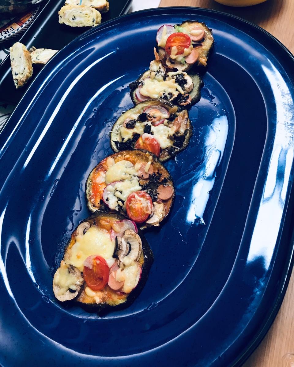 迷你茄子披萨（纯素无碳水）