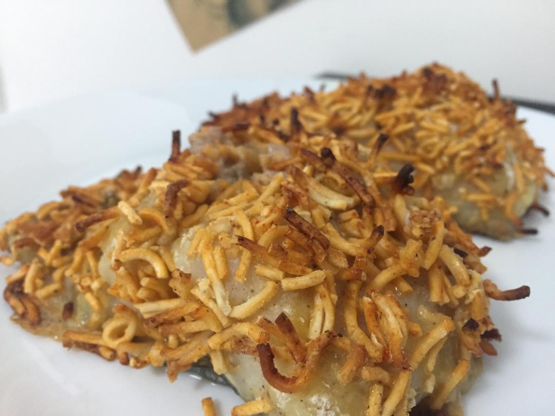 《Tinrry+》烤箱菜：干脆面龙利鱼