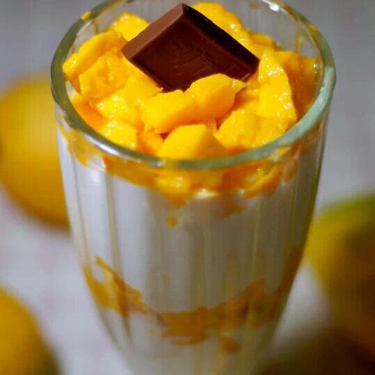 芒果酸奶的做法