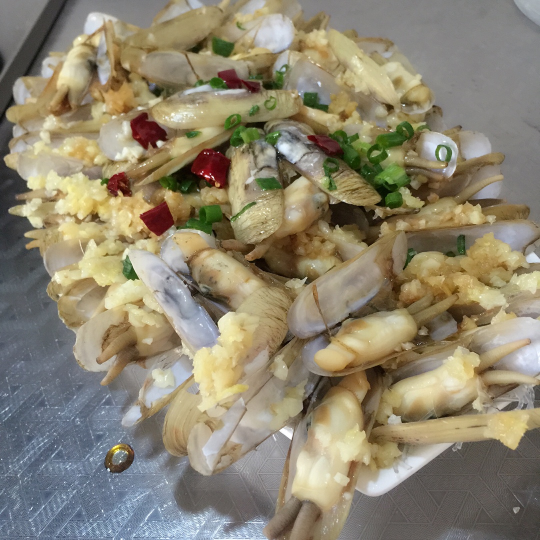 粉丝蒸蛏子