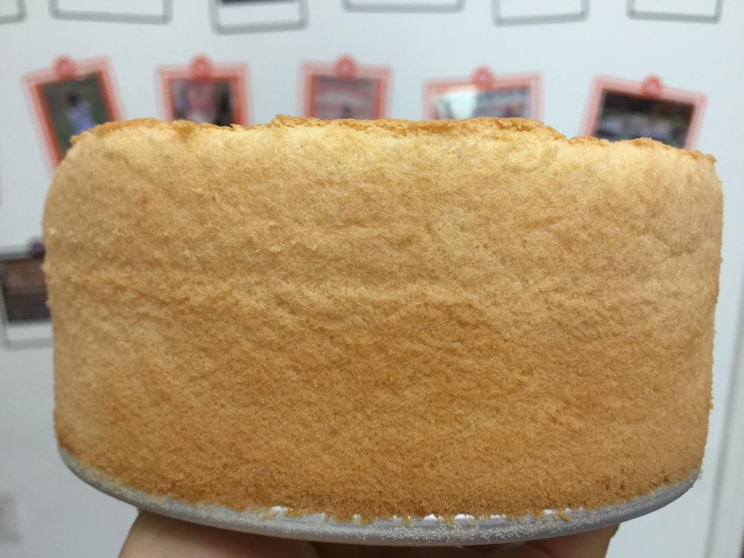 原味戚风蛋糕～8寸