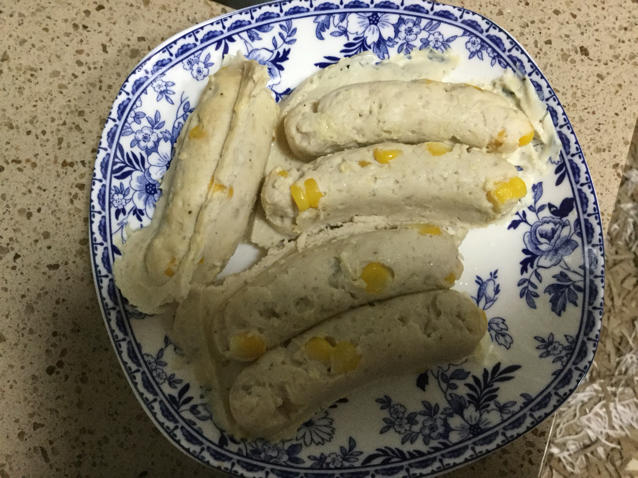 鸡肉玉米肠