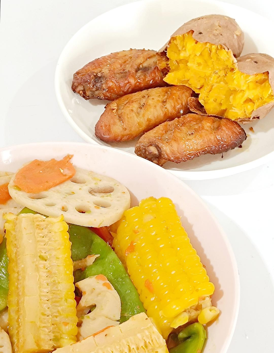 鲜嫩多汁的无油炸鸡腿！（空气炸锅）