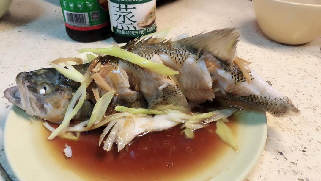超入味清蒸鱼～清蒸鲈鱼桂花鱼（家常独创）