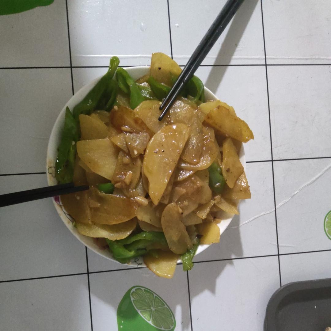 青椒土豆片