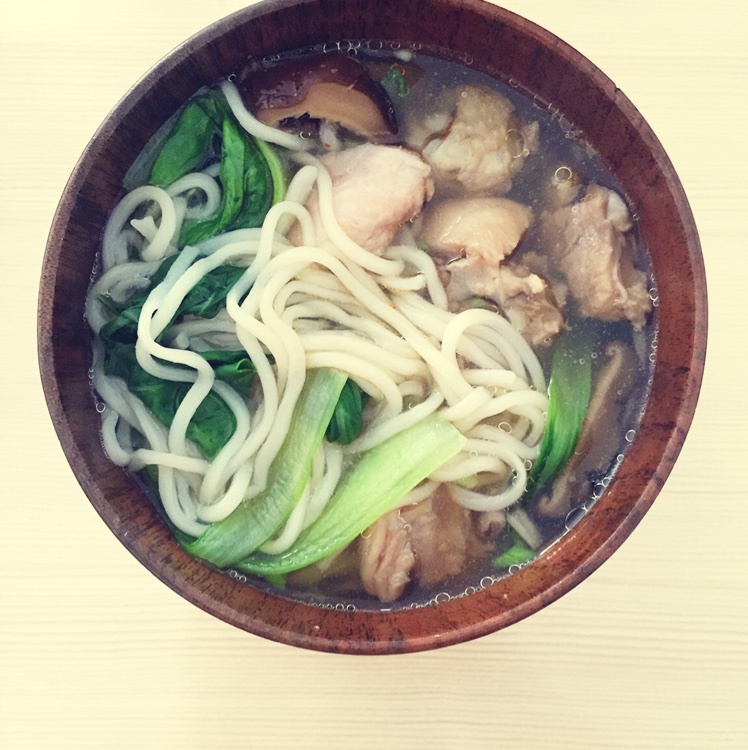 香菇炖鸡面