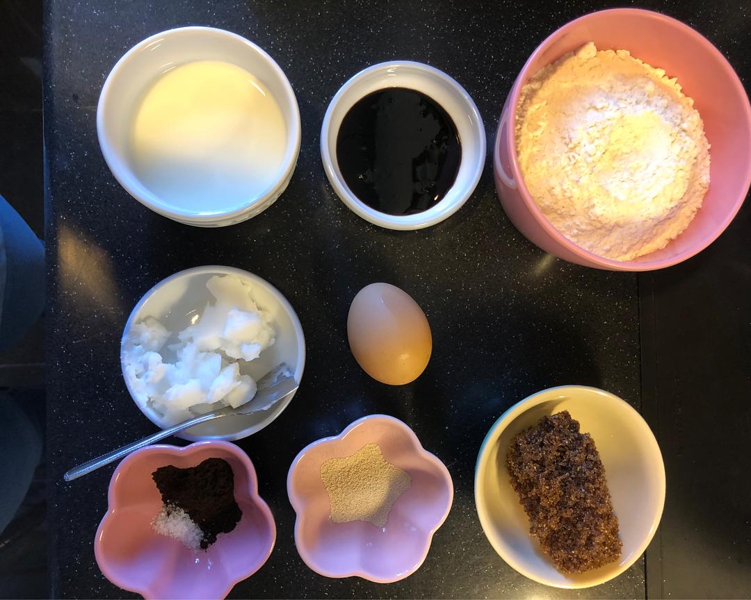 纯奶手撕吐司的做法 步骤1